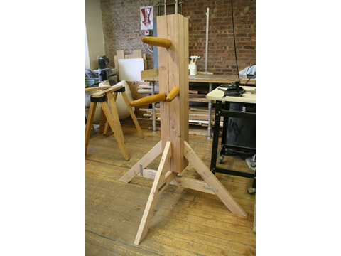 The Self-Defense Dummy in the shop